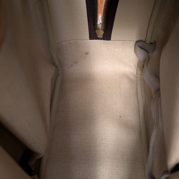 Louis Vuitton Monogram Deauville Handbag With Lock VINTAGE - Picture 5 of 12